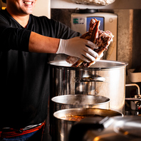 美味しさに真心を込める。こだわりの店内手仕込み！