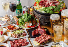 ジンギスカン　福ひつじのコース写真