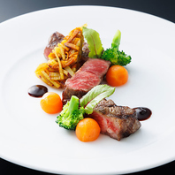 熟練の技で焼く博多和牛と厳選食材のチャコールグリル