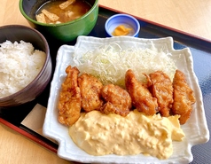 肉だけちょっと大盛りチキン南蛮定食