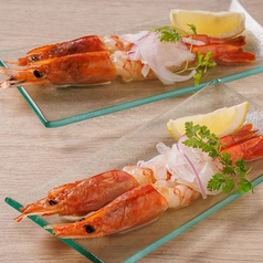 赤エビのカルパッチョ　2尾