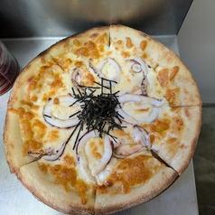 イカ明太和風ピザ※ピザのサイズは直径２６センチ（１～２人前）