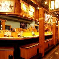 【所沢駅徒歩1分】個室席完備の広々とした海鮮居酒屋