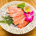 料理メニュー写真 和牛生カルビ