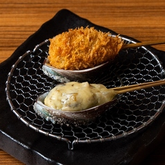 鮑のクリームコロッケ