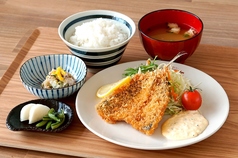 新鮮あじフライ定食