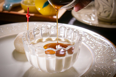 花風特製　黒糖蜜杏仁豆腐（沖縄伊江島イエラム使用）