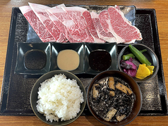 黒毛和牛 焼きすき焼きしゃぶ 朝焼けのコース写真