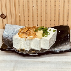 木綿豆腐の冷奴