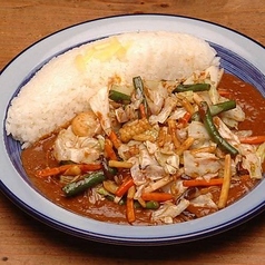 炒め野菜カレー