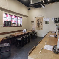 お酒の提案も料理に合わせて的確にいたします♪