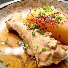 染み沁み　手羽元大根(1本)