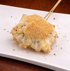 鶏パン串　パルメザントリュフソース