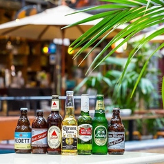 世界各国から厳選された種類豊富なビール