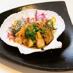 定番！ほたてのバター焼き