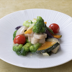 季節野菜のスペシャル塩炒め