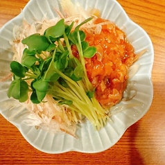 みょうが酒盗和え / ホタルイカ沖漬け 