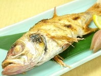 のど黒・南蛮海老など日本海の鮮魚が満載！