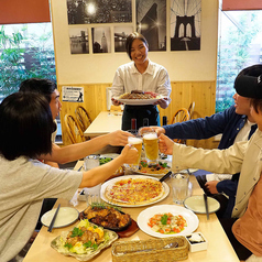 お酒を片手にじっくりとお話し♪