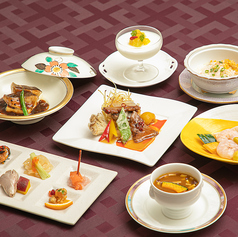 中国料理 マンダリンキャップ ウィシュトンホテル ユーカリのコース写真