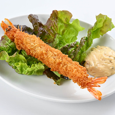 有頭海老フライ