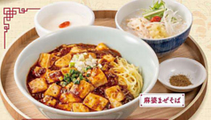 麻婆まぜそば＆蒸し鶏と生姜のおかゆセット