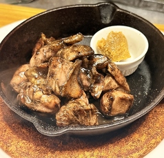 地鶏の炭焼き