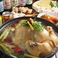 【タッカンマリ】韓国餅や豆腐などの具材と鶏の旨味が相まって美味しいです♪