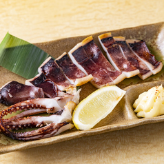 イカの一夜干し/天使エビの塩焼き