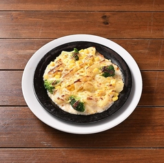 焼きとうもろこしとポテトのドリア