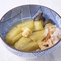 焼き茄子の煮浸し