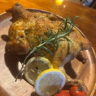 当店名物！自家製ロティサリーチキン