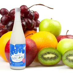 果実とヨーグルトのお酒