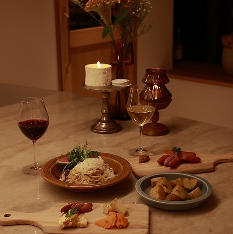 高岳駅徒歩2分★特別な日も普段使いもできる落ち着いた雰囲気のイタリアン＆夜カフェ