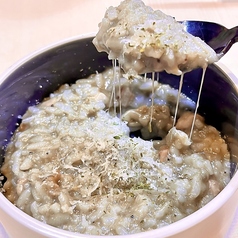 炭火焼き風チーズリゾット