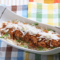 奥三河どりのチキンカツ油淋鶏Style