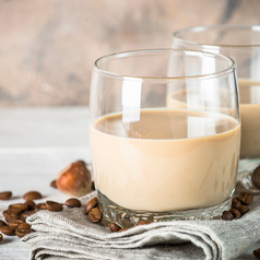 自家製ラムコーヒーのカフェオレ風