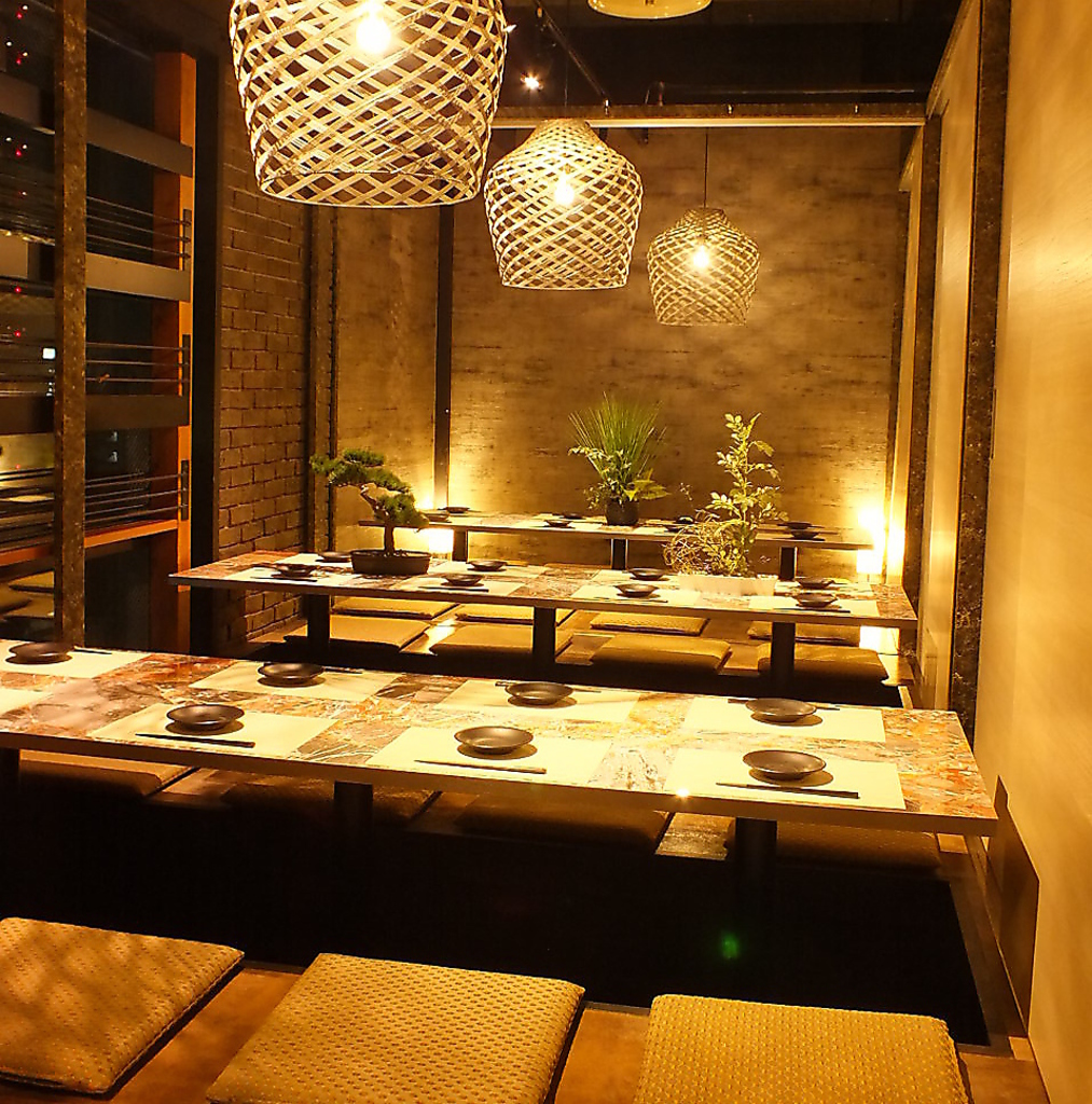 【個室完備】豊田市駅から徒歩1分！完全個室のプライベート空間でゆったりとお寛ぎください♪