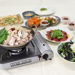 醤油ベースの豚もつ鍋が楽しめるお手軽コースが2時間飲み放題付き＋料理7品4000円(税込)でご提供☆