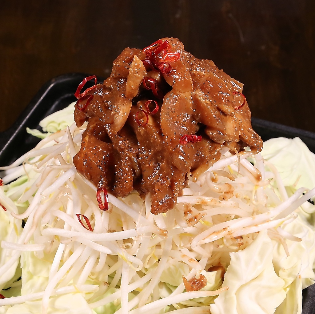 吉兆やのもう一つの名物けいちゃん♪焼き鳥を扱うお店だから出来る絶品の品です。