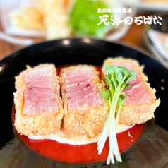 本マグロ中トロレアカツ