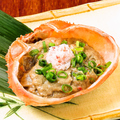料理メニュー写真&nbsp;蟹味噌甲羅焼き