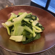 青菜炒め/ピリ辛もやし炒め/チャーシュー入りもやし炒め 各