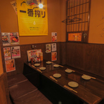 掘りごたつのお席も完備で宴会にも◎4～24名様まで承ります