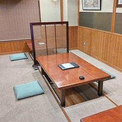 二階に掘りごたつもご用意しています。