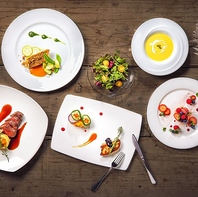 専属シェフが作り上げる至高のお料理を堪能