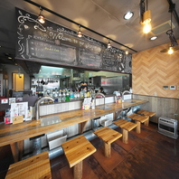 おひとり様でも気軽に楽しめる♪デートにも◎