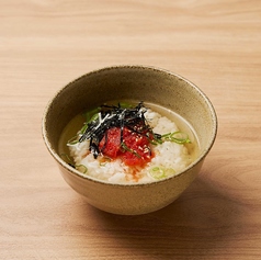 明太子のお茶漬け