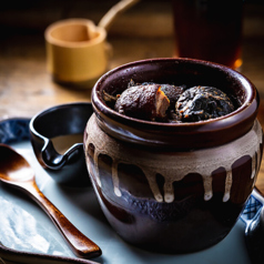 【自社一頭買い山羊】客家山羊 壺角煮腐乳ソース添え