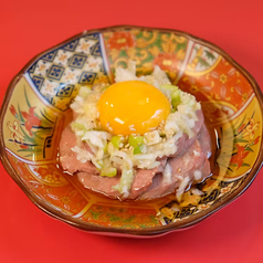 レバ刺し塩ユッケ